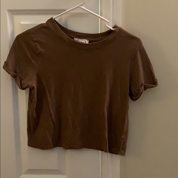 Forever 21 Tops - Brown crop top